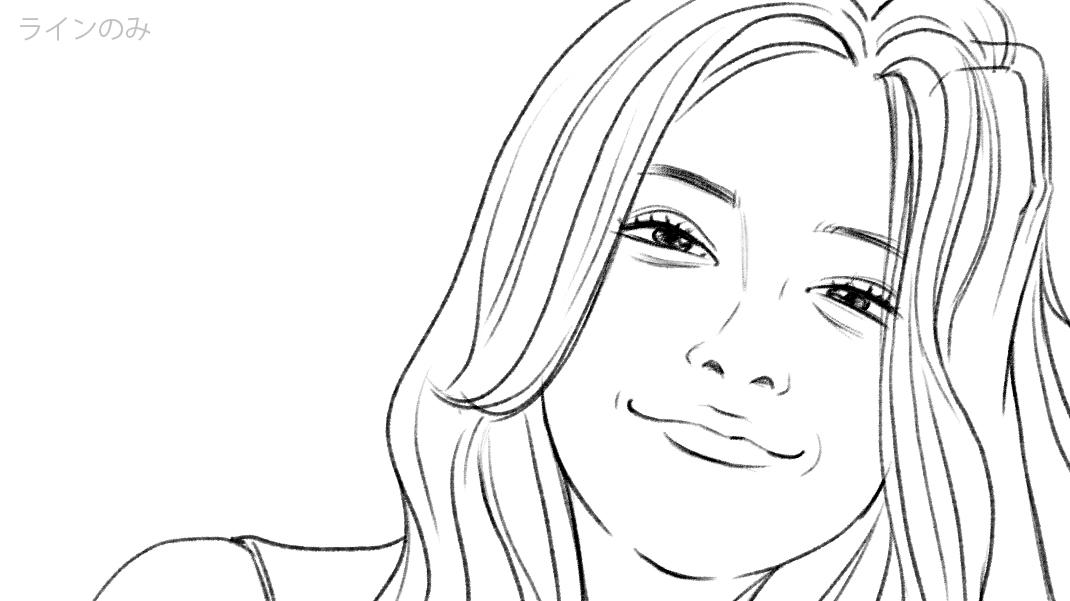 モノクロカンプ　女性タレント