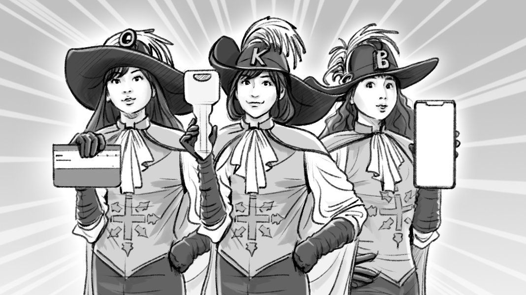 モノクロコンテ　人物　女性