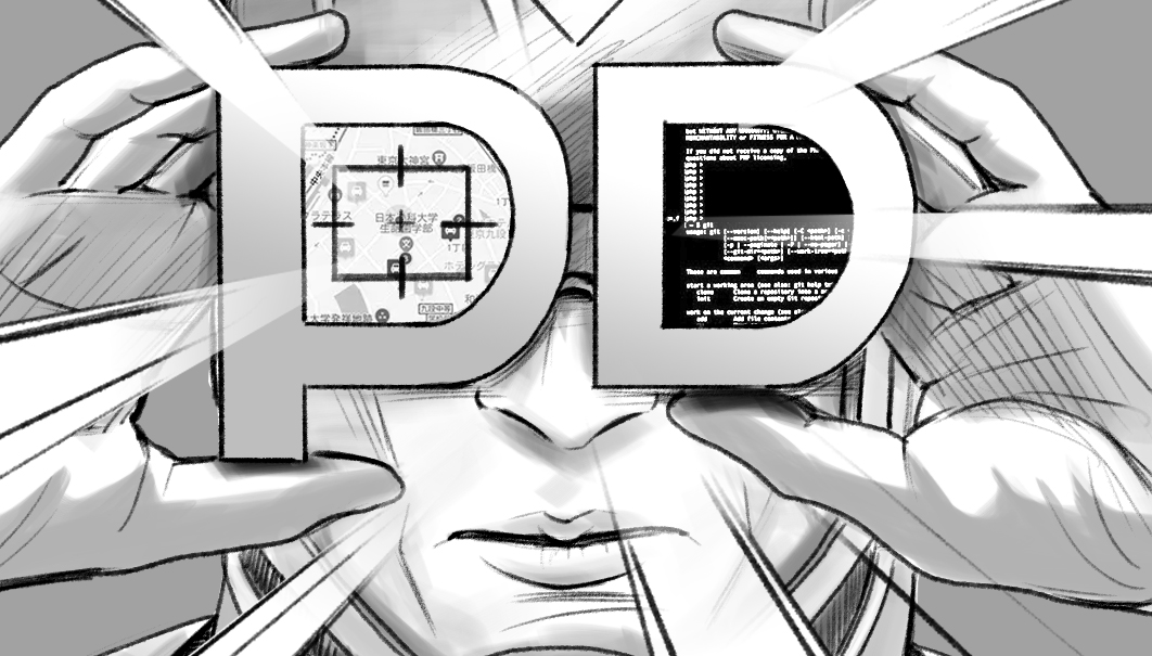 モノクロコンテ　人物　男性